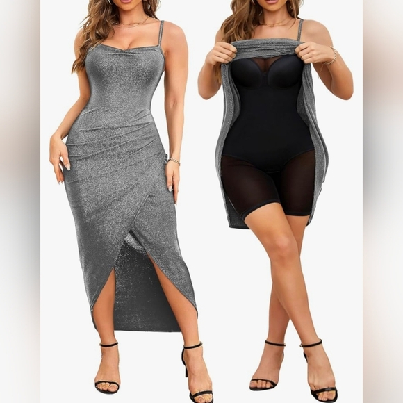 Slimers Dresses & Skirts - Slimers Women's Shapewear Dress #464 NWOT